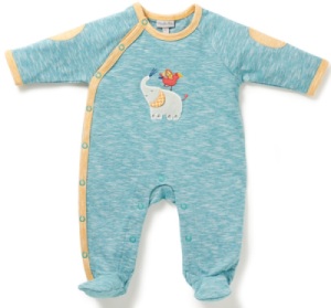 Pyjama Bleu Taille 3 mois - Papoum